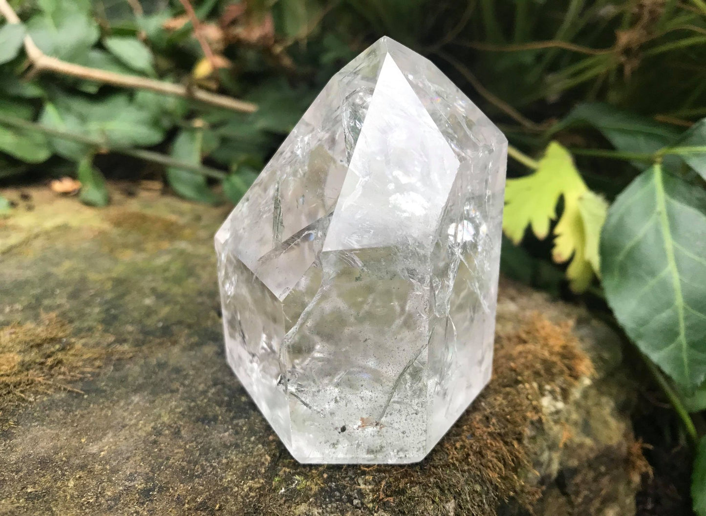 Fire & Ice Quartz Tower ~ Large