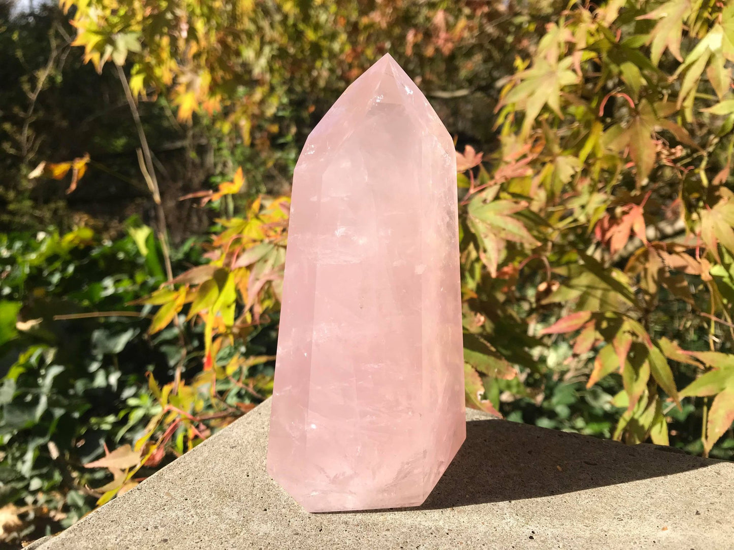 Rose Quartz Tower ~ Large