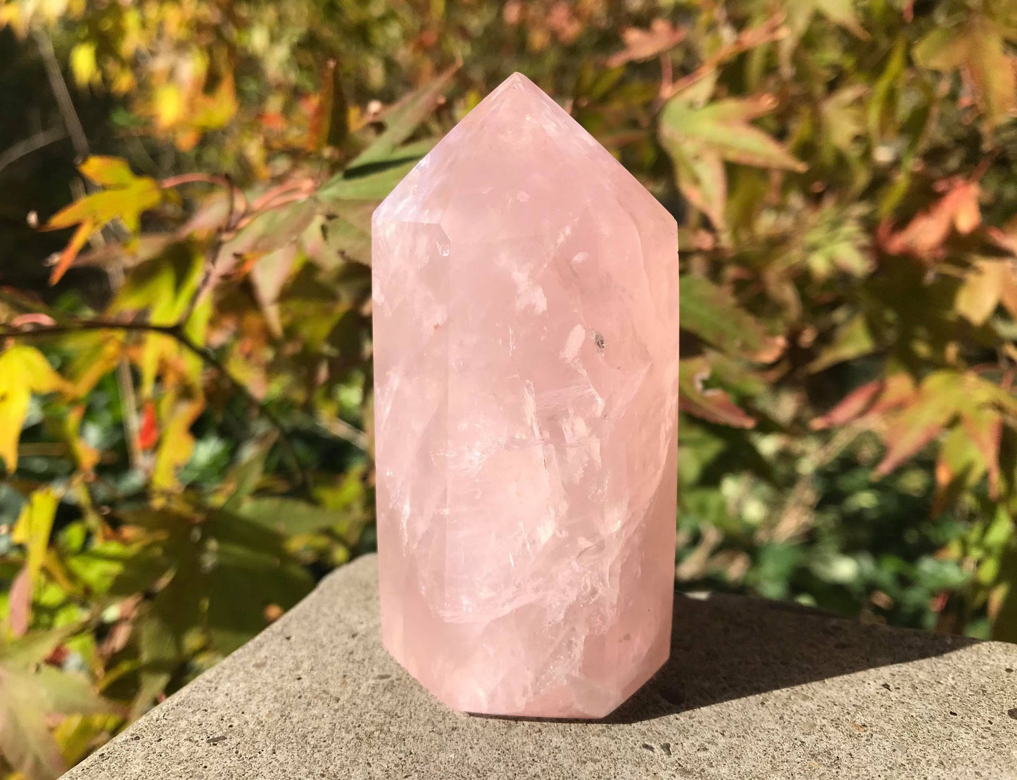 Rose Quartz Tower ~ Large