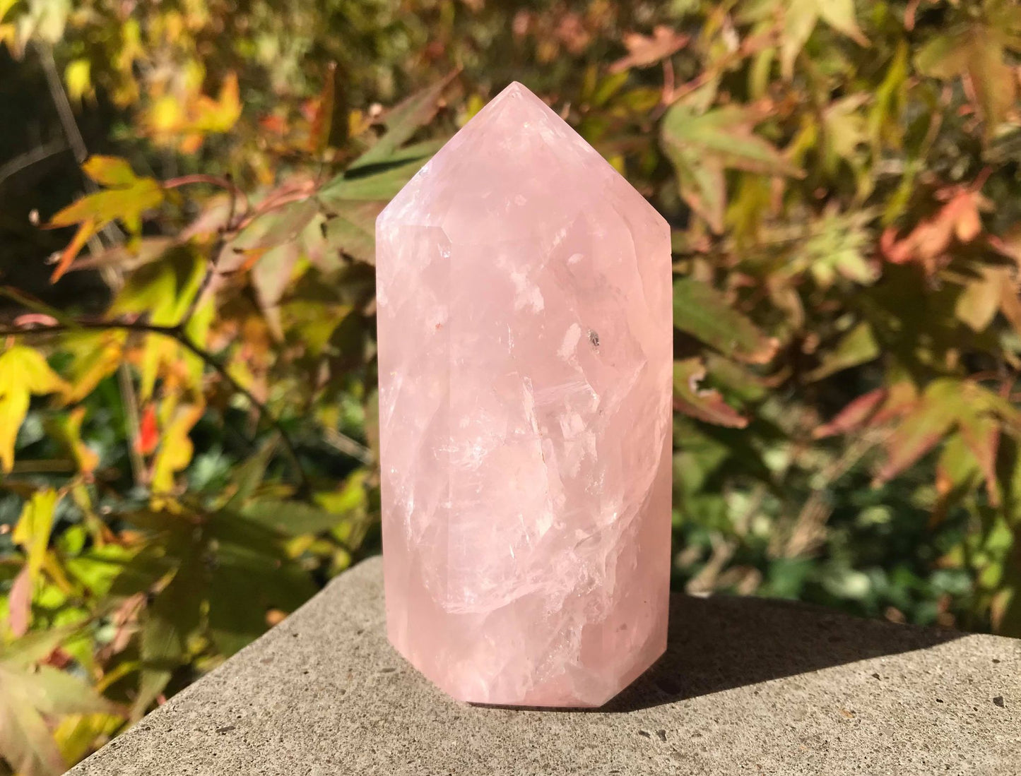 Rose Quartz Tower ~ Large