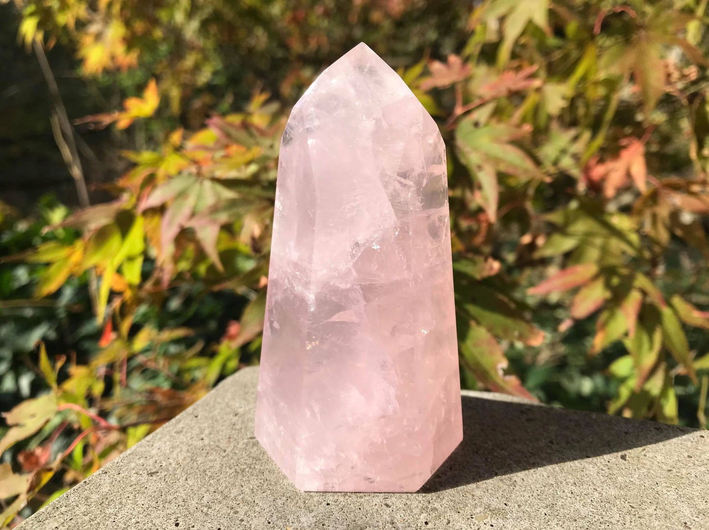 Rose Quartz Tower ~ Large