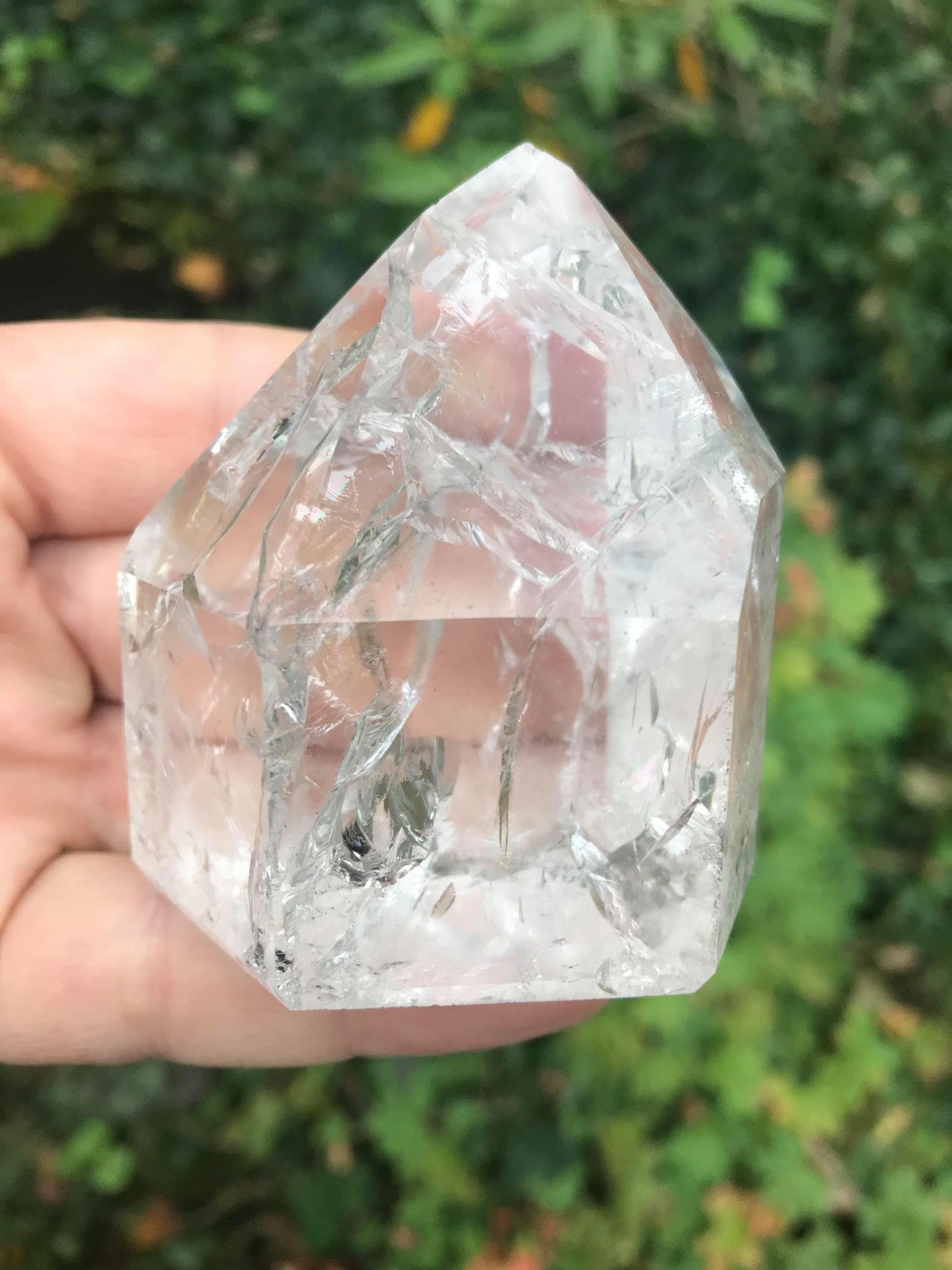 Fire & Ice Quartz Tower ~ Large