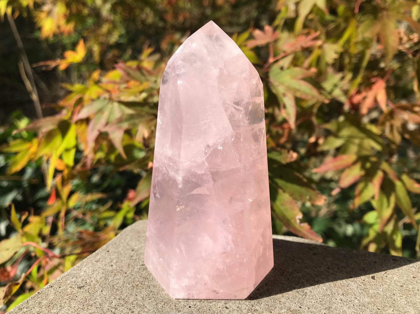 Rose Quartz Tower ~ Large