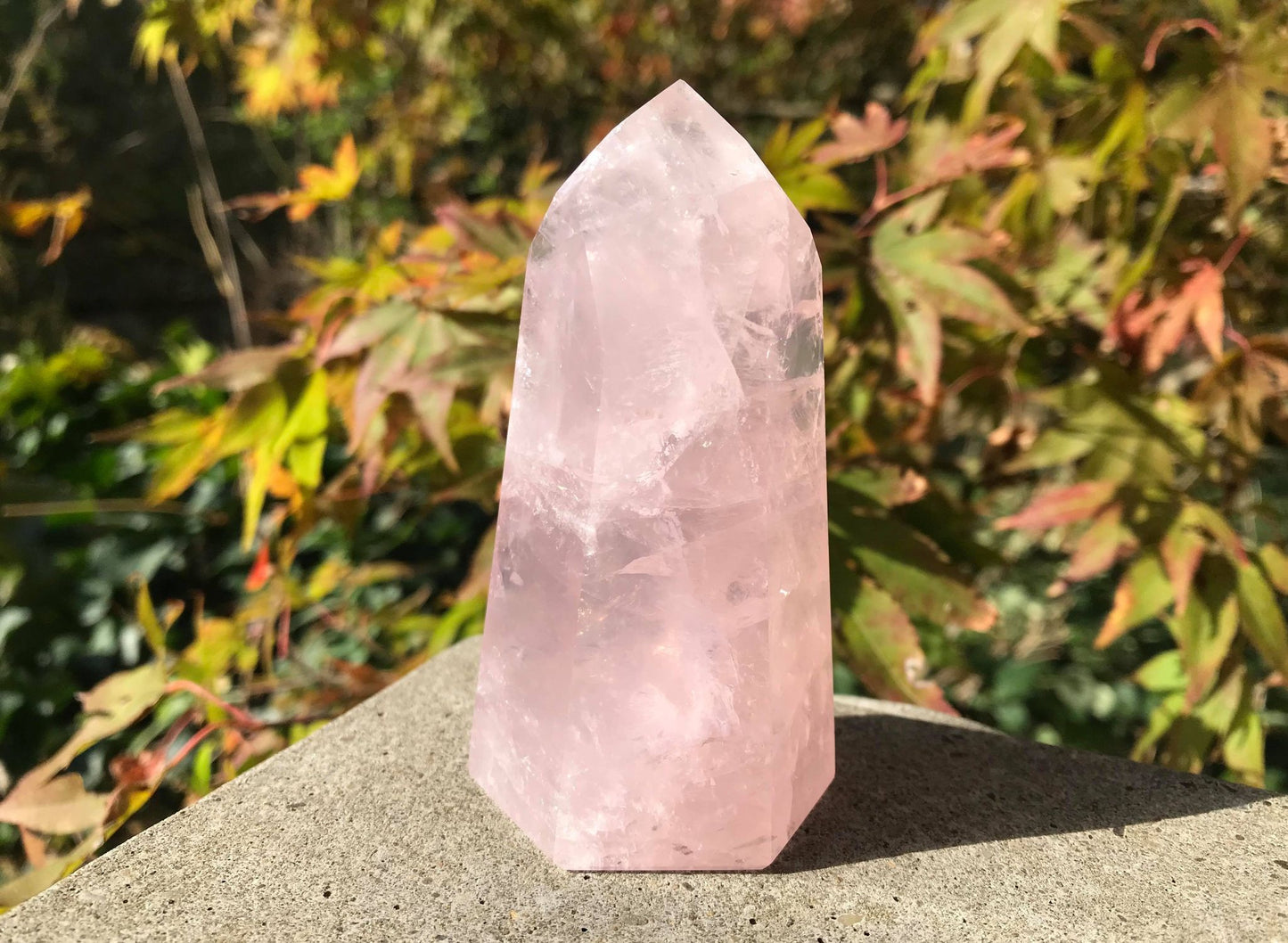 Rose Quartz Tower ~ Large