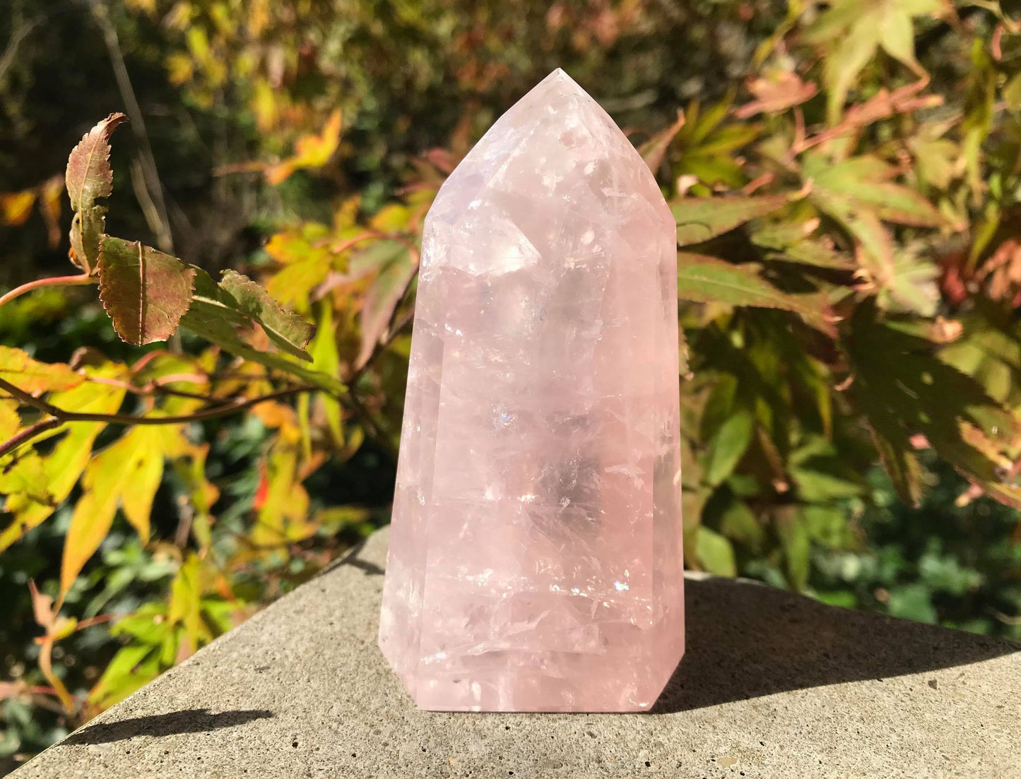 Rose Quartz Tower ~ Large