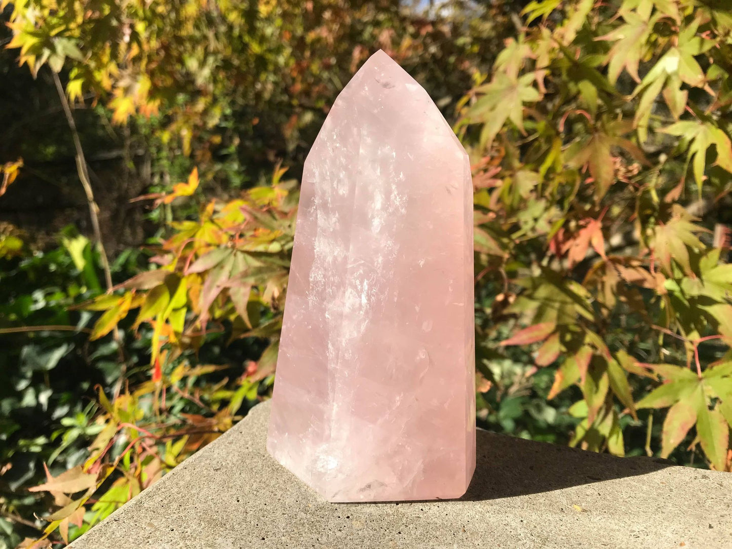 Rose Quartz Tower ~ Large