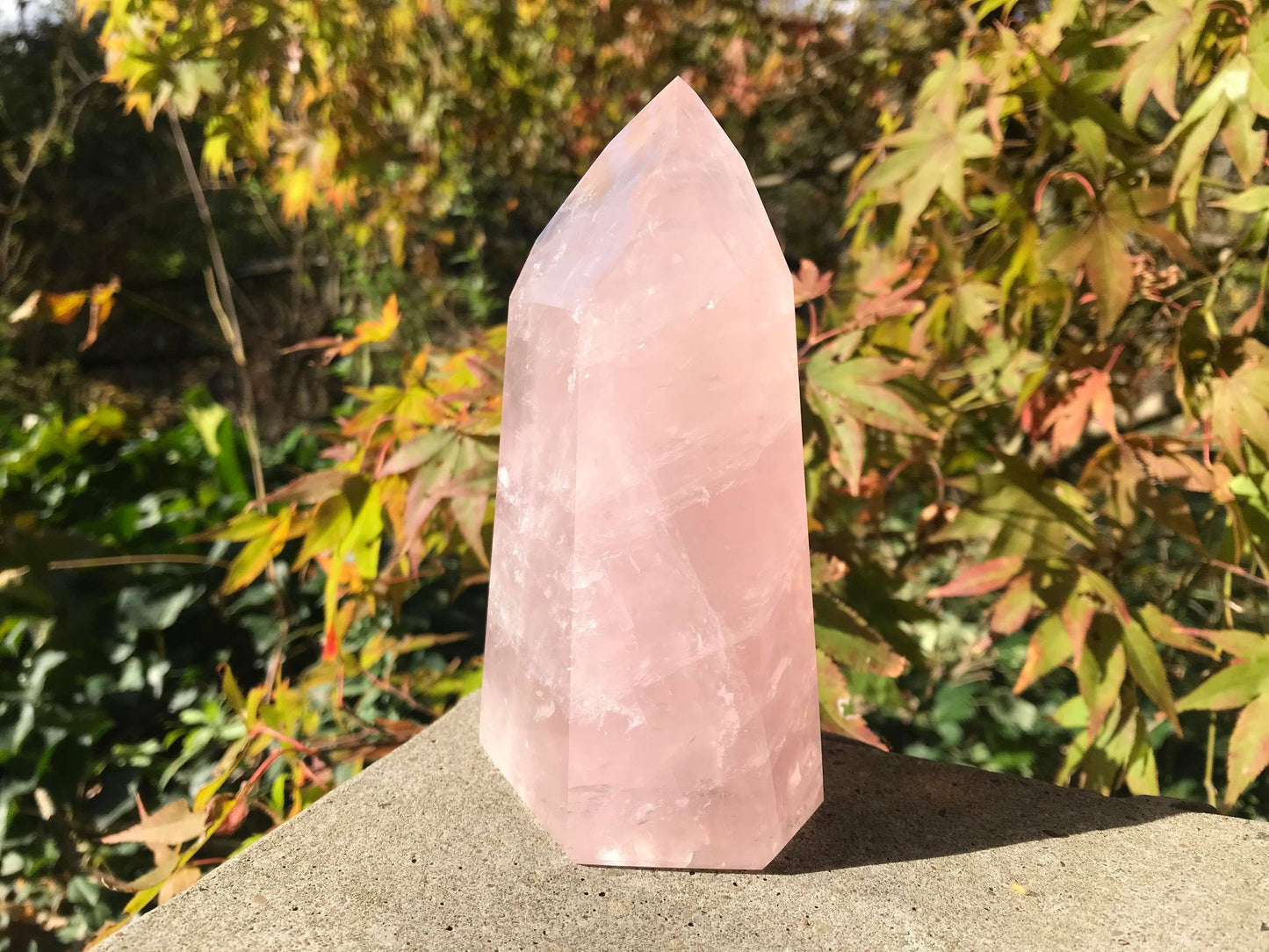 Rose Quartz Tower ~ Large