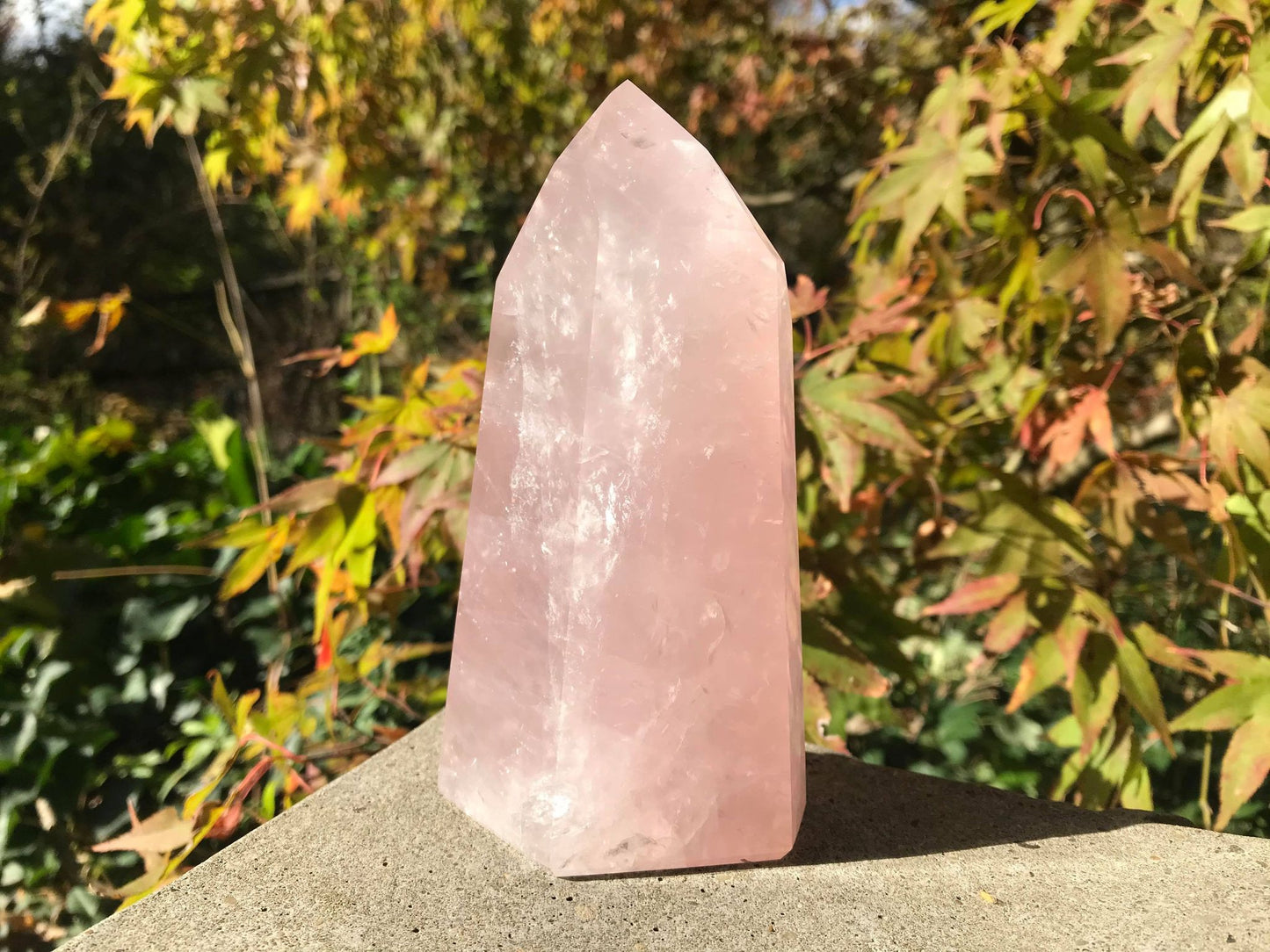 Rose Quartz Tower ~ Large