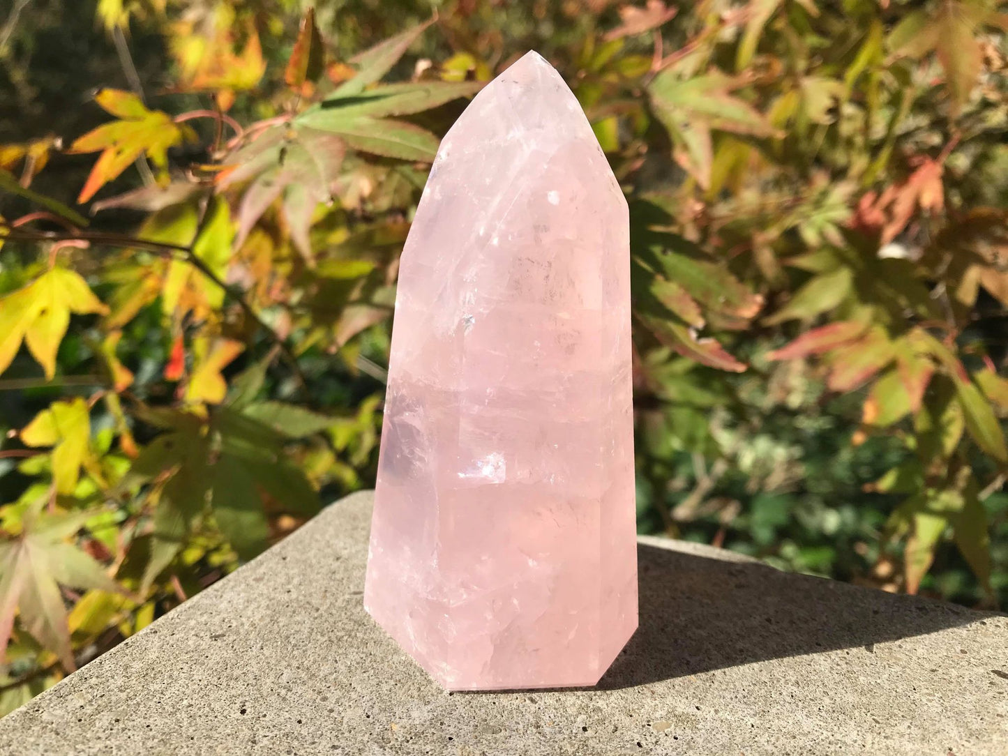 Rose Quartz Tower ~ Large