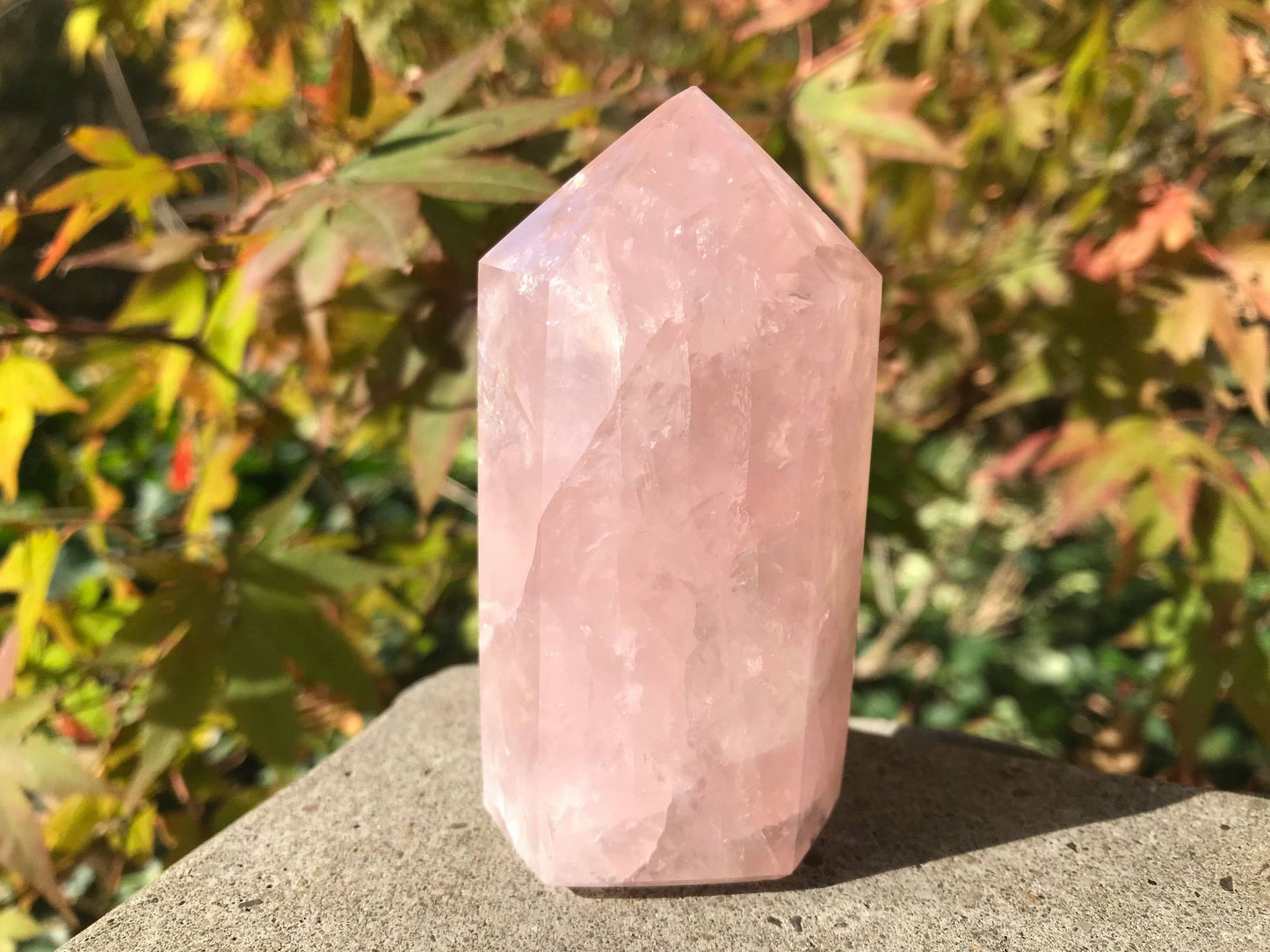 Rose Quartz Tower ~ Large