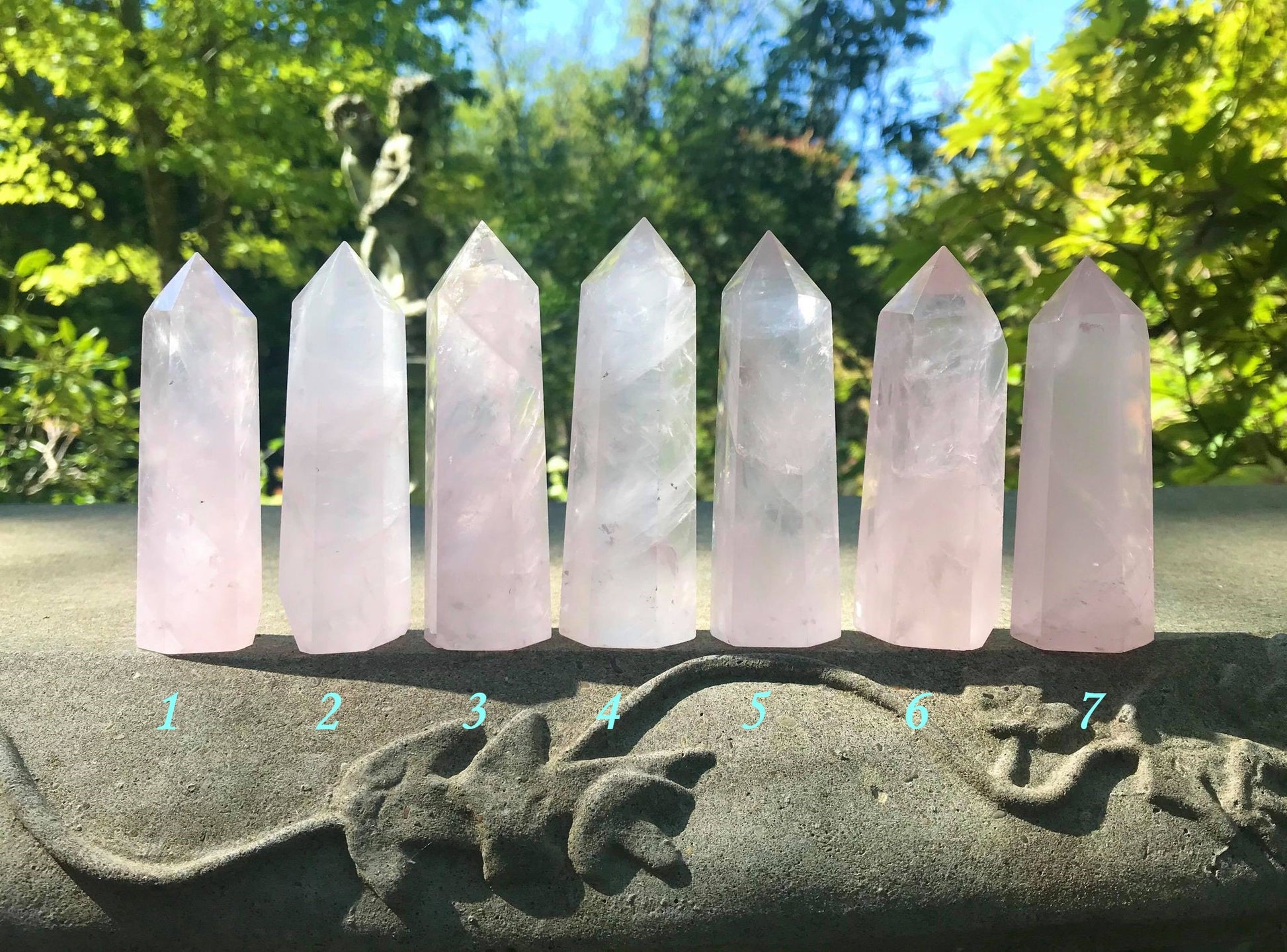 Rose Quartz Towers ~ Medium ~ Large - Gem Realm