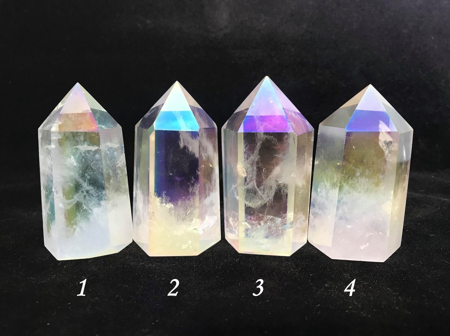 Angel Aura Quartz Towers ~ Medium ~ Large