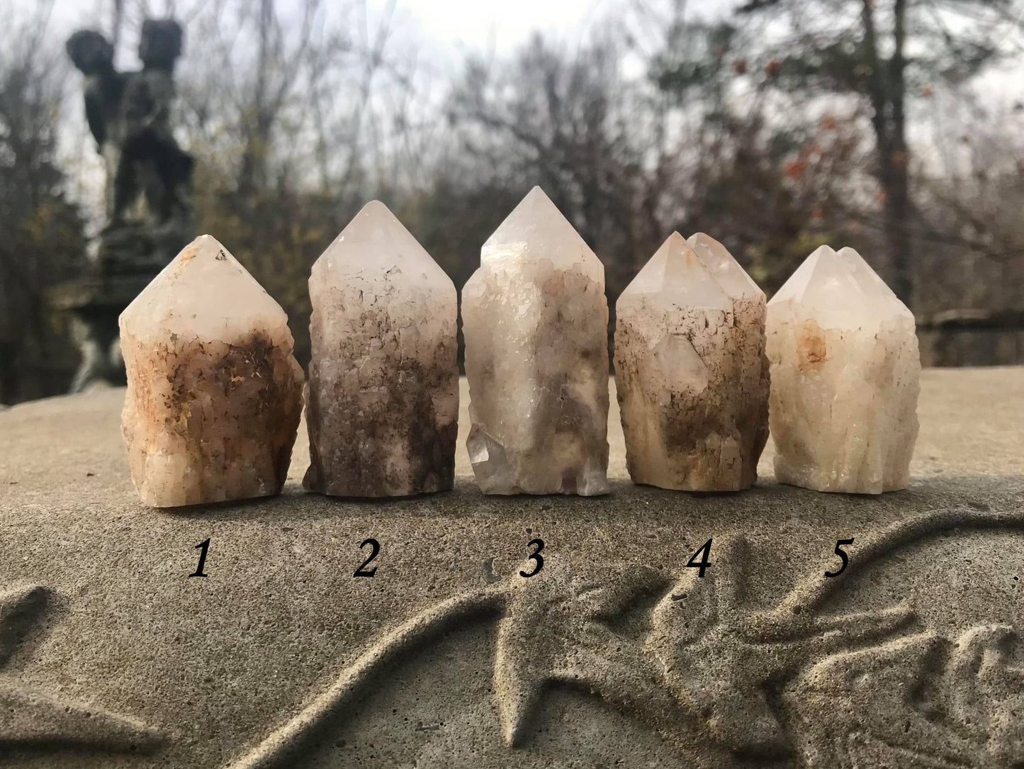 Candle Quartz Tower