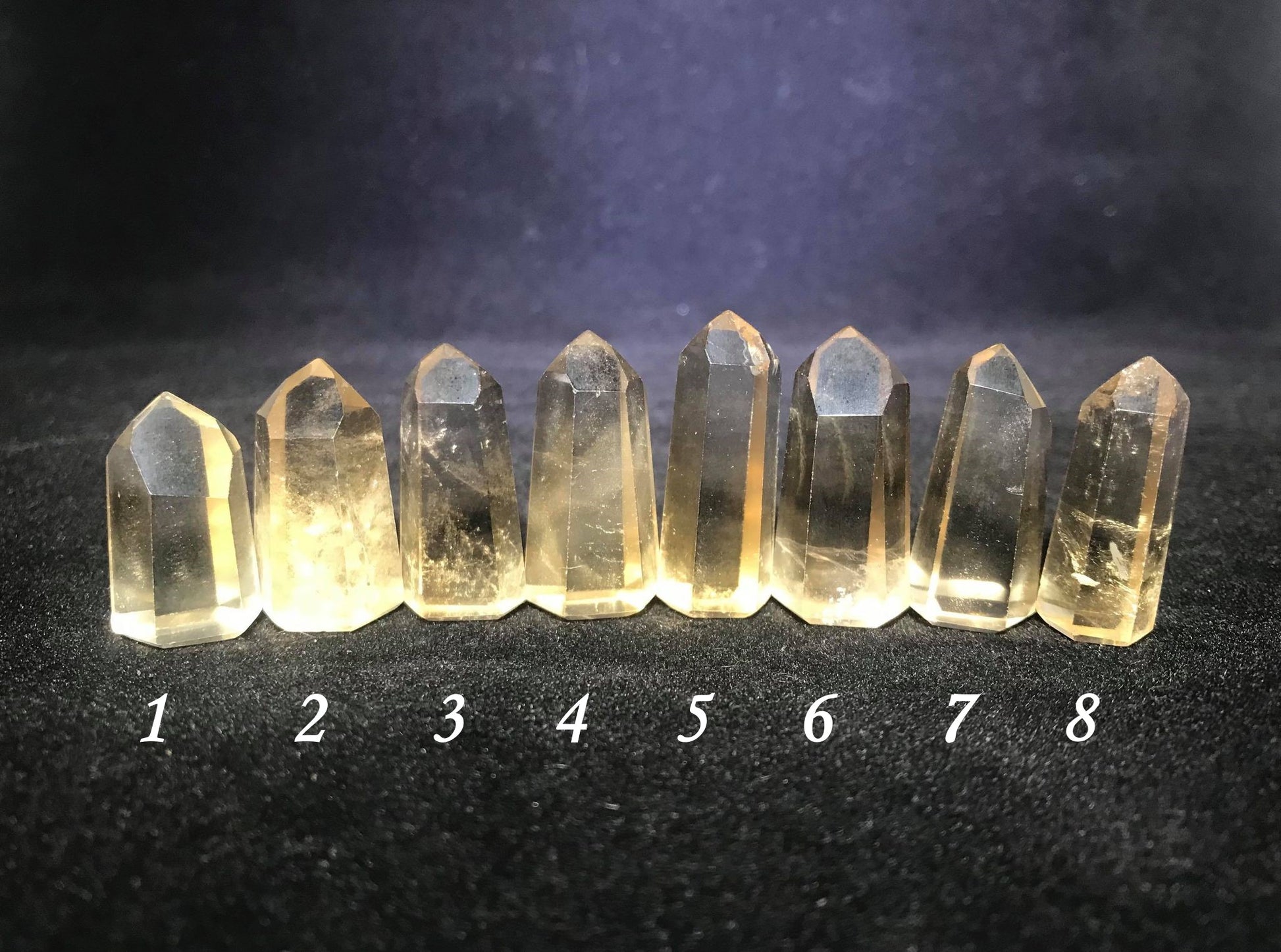 Citrine Mini Towers - Gem Realm