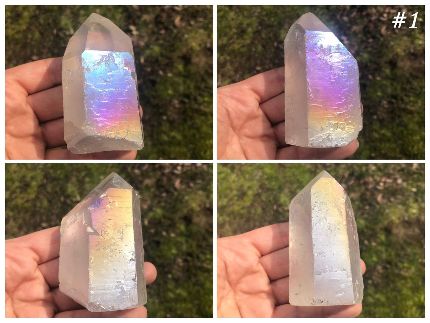 Angel Aura Quartz Point Towers ~ Large