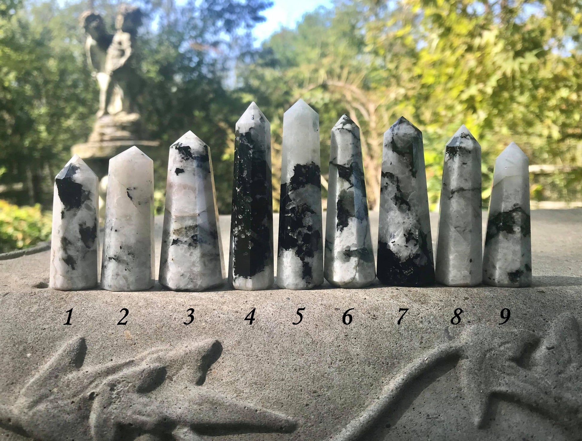 Rainbow Moonstone Towers - Gem Realm