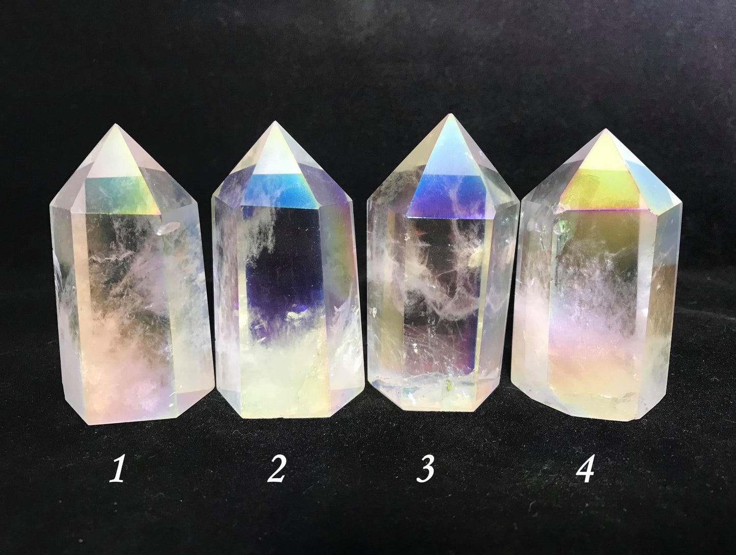 Angel Aura Quartz Towers ~ Medium ~ Large