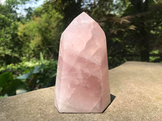 Rose Quartz Tower ~ Large