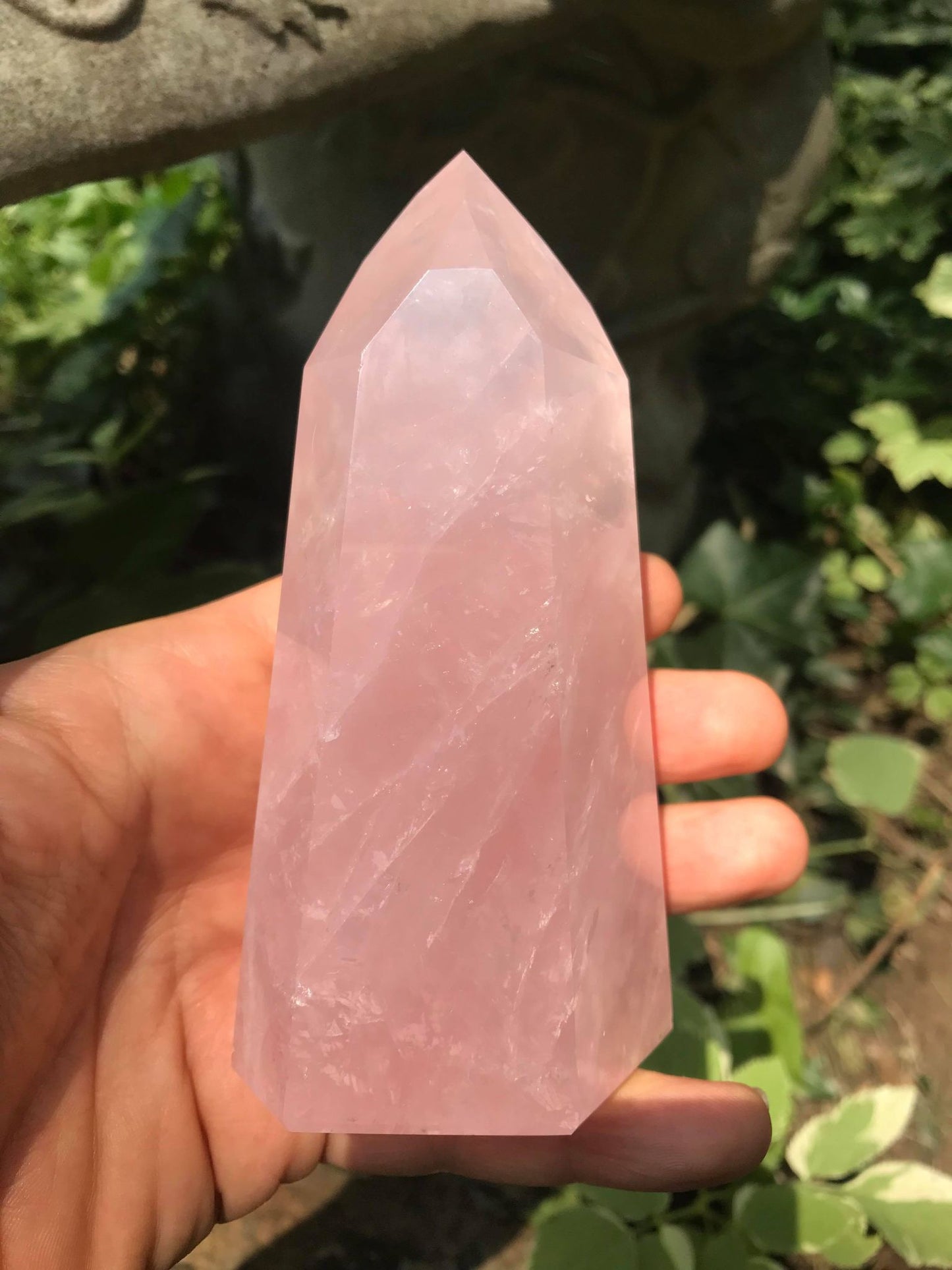 Rose Quartz Tower ~ Large