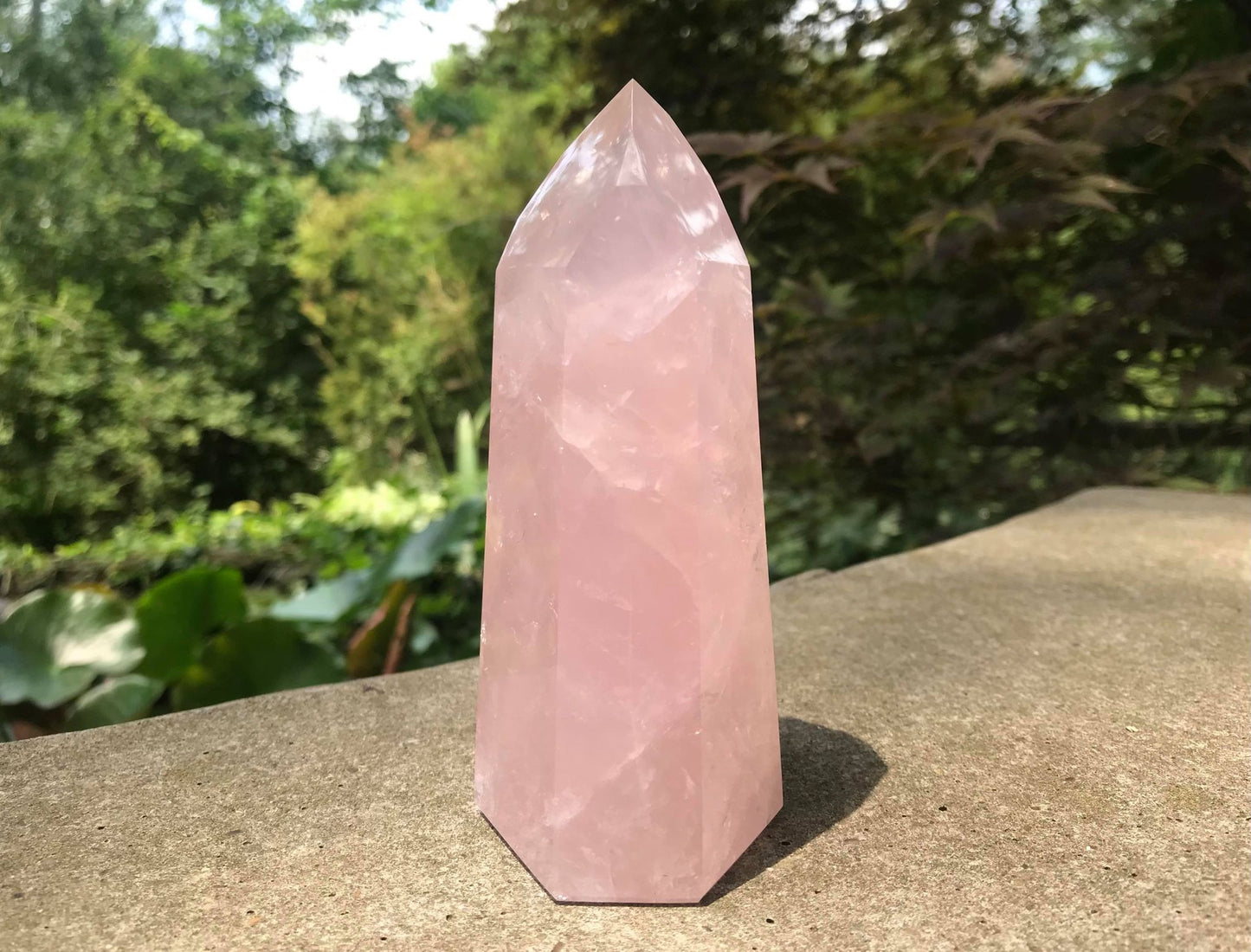 Rose Quartz Tower ~ Large
