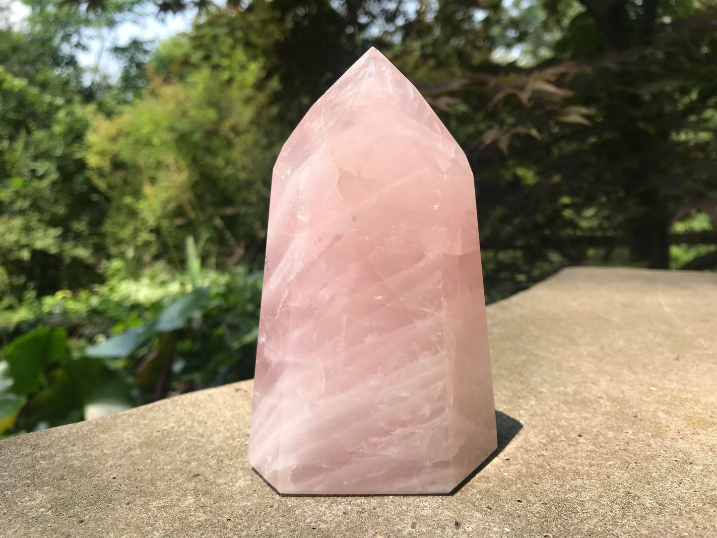 Rose Quartz Tower ~ Large