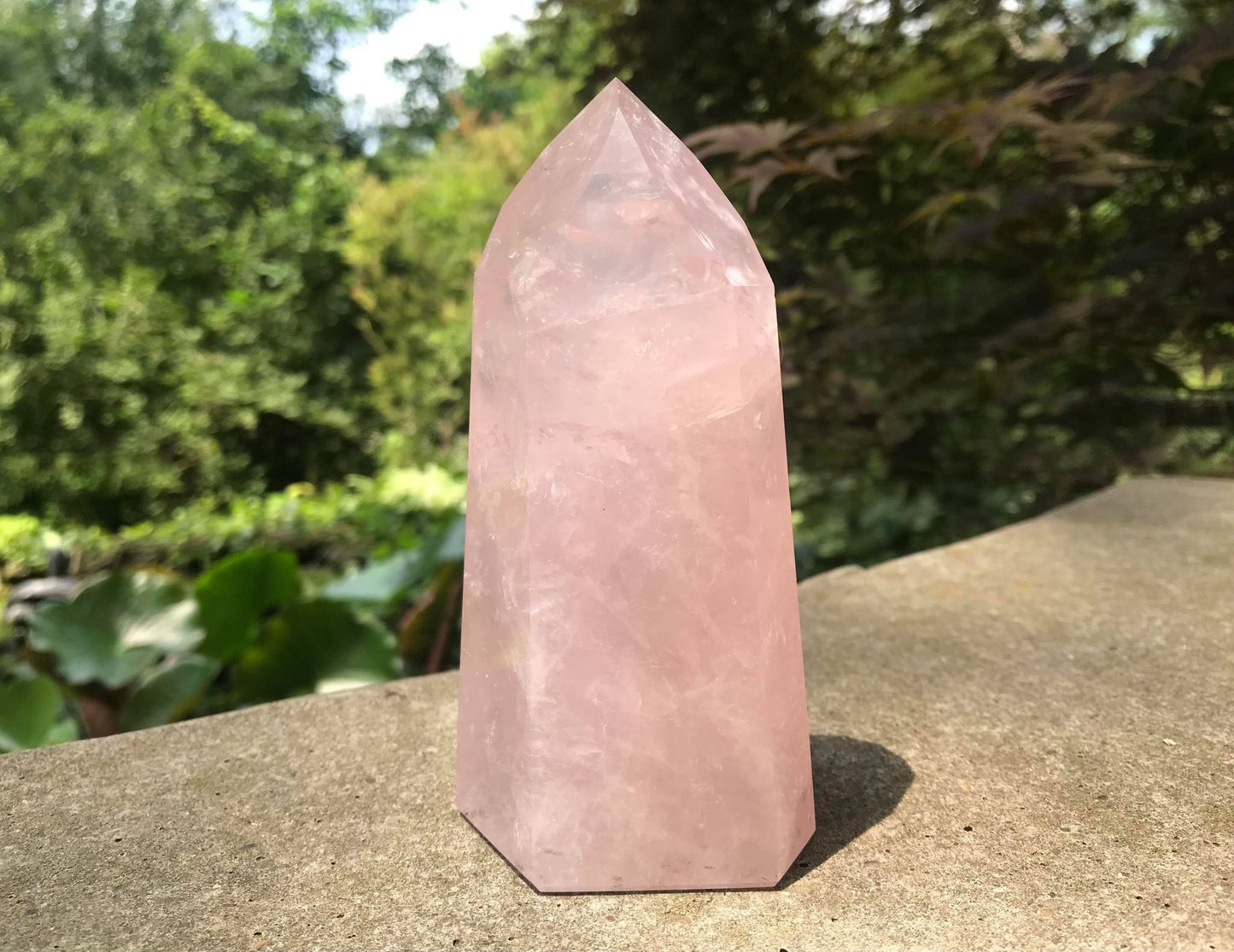 Rose Quartz Tower ~ Large