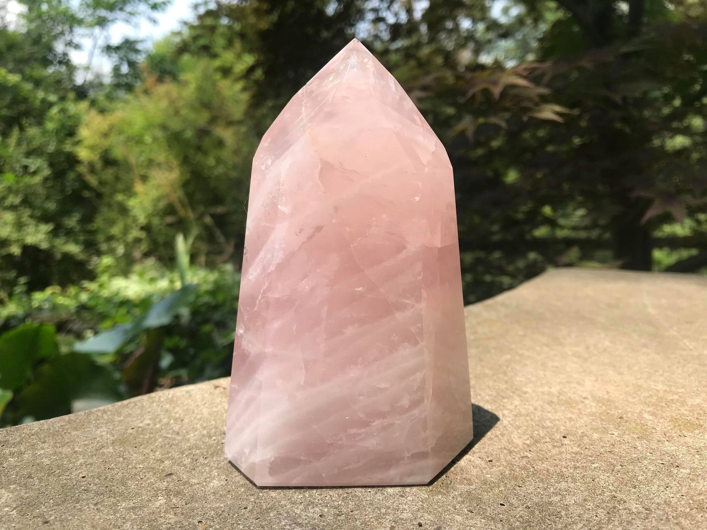 Rose Quartz Tower ~ Large