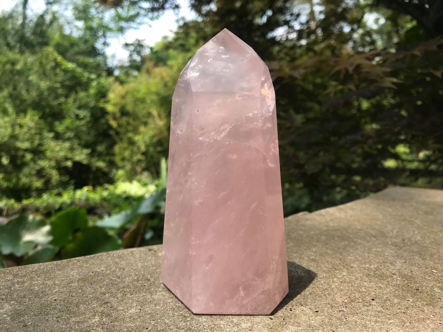 Rose Quartz Tower ~ Large