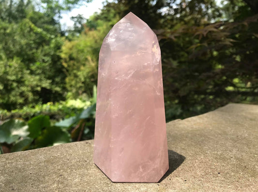 Rose Quartz Tower ~ Large