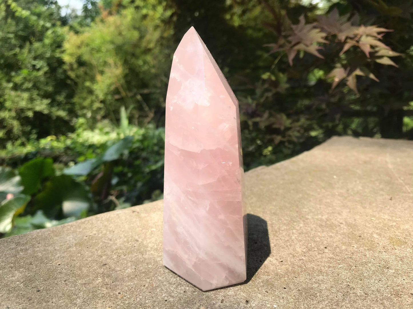 Rose Quartz Tower ~ Large