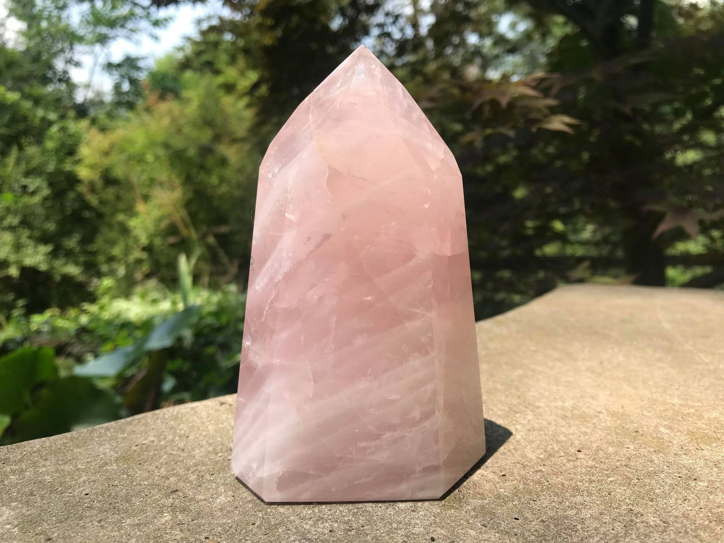 Rose Quartz Tower ~ Large