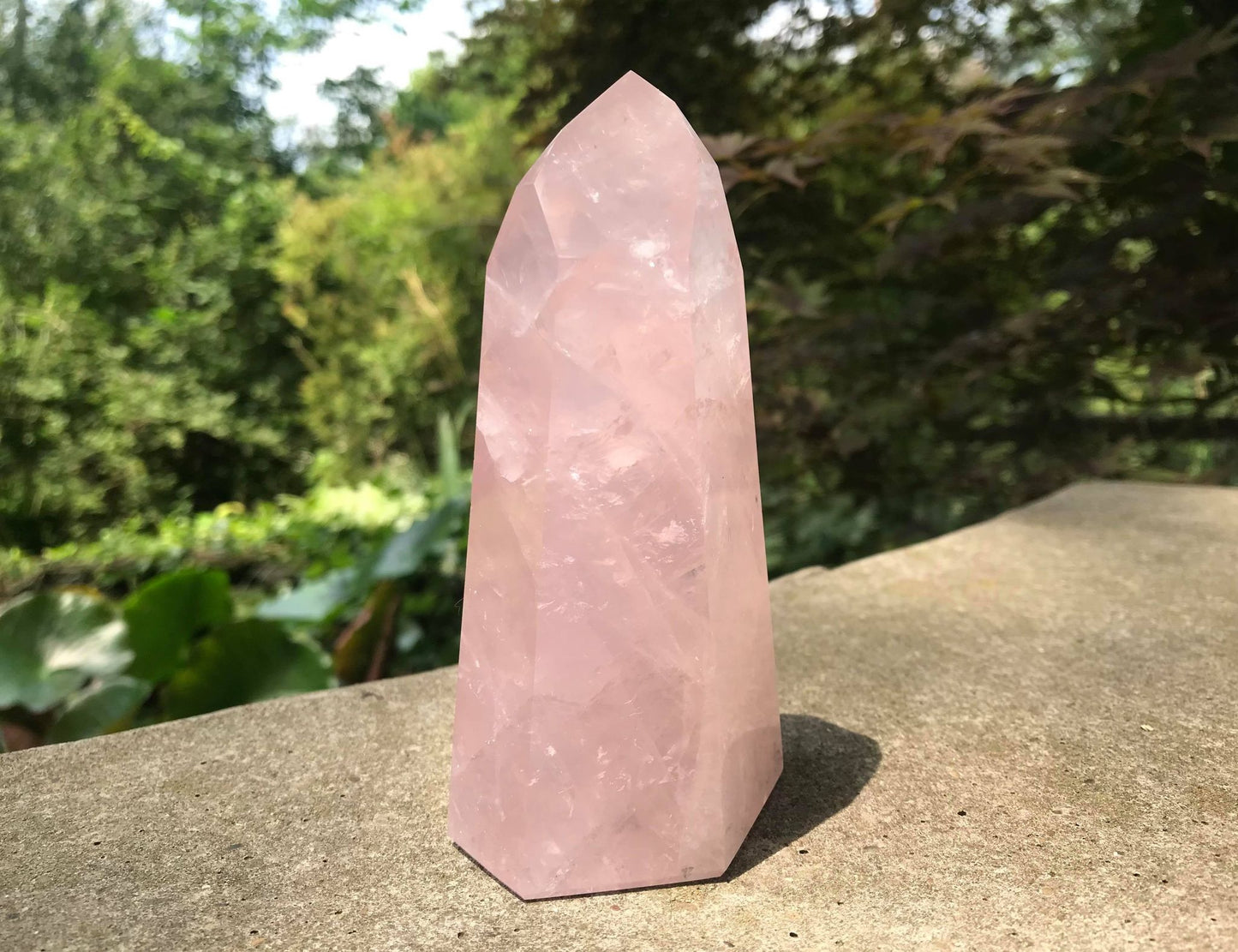 Rose Quartz Tower ~ Large