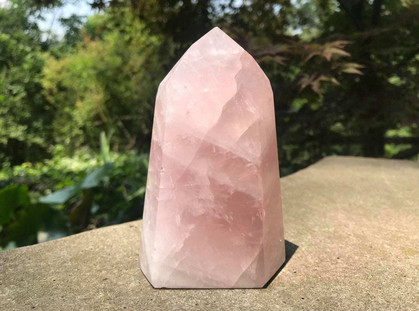 Rose Quartz Tower ~ Large