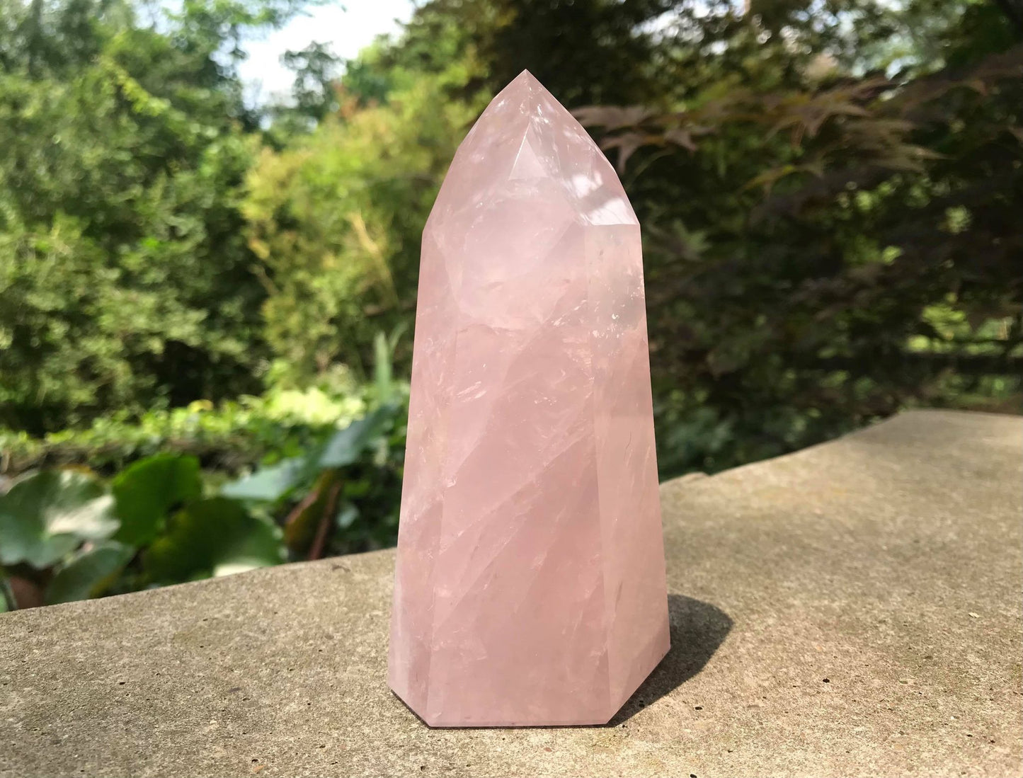 Rose Quartz Tower ~ Large