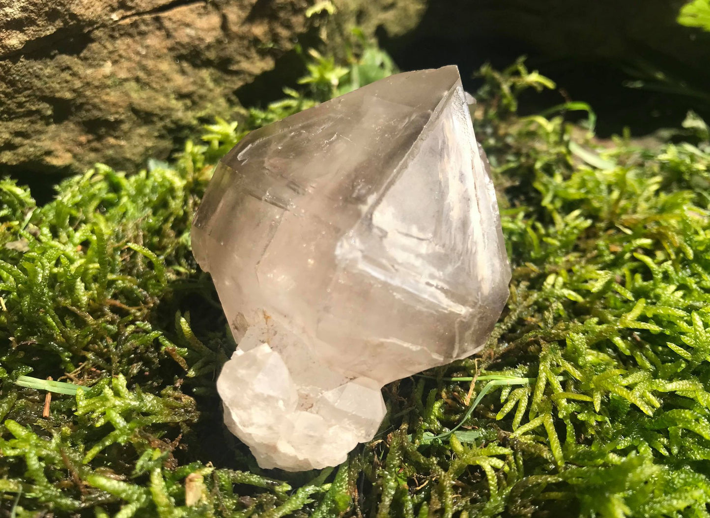 Smoky Elestial Quartz Specimen