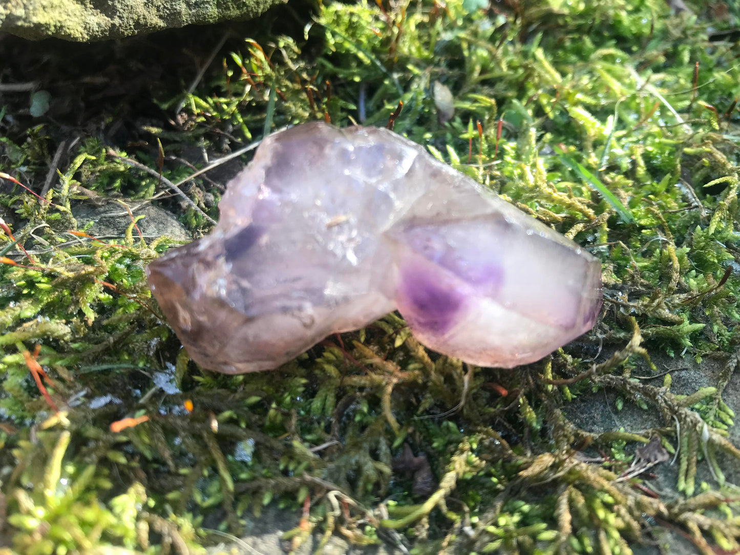 Smoky Amethyst Elestial Specimen