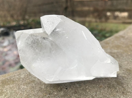 Double-Terminated Twin Quartz Point ~ Brazil
