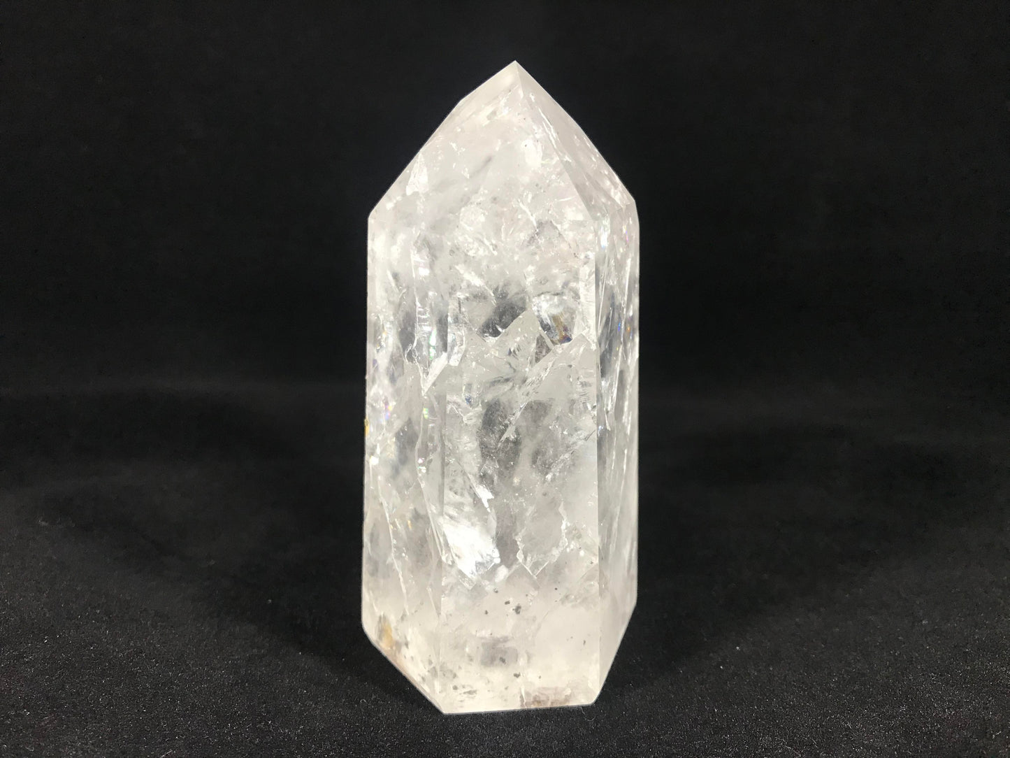 Fire & Ice Quartz Tower ~ Large ~ Brazil