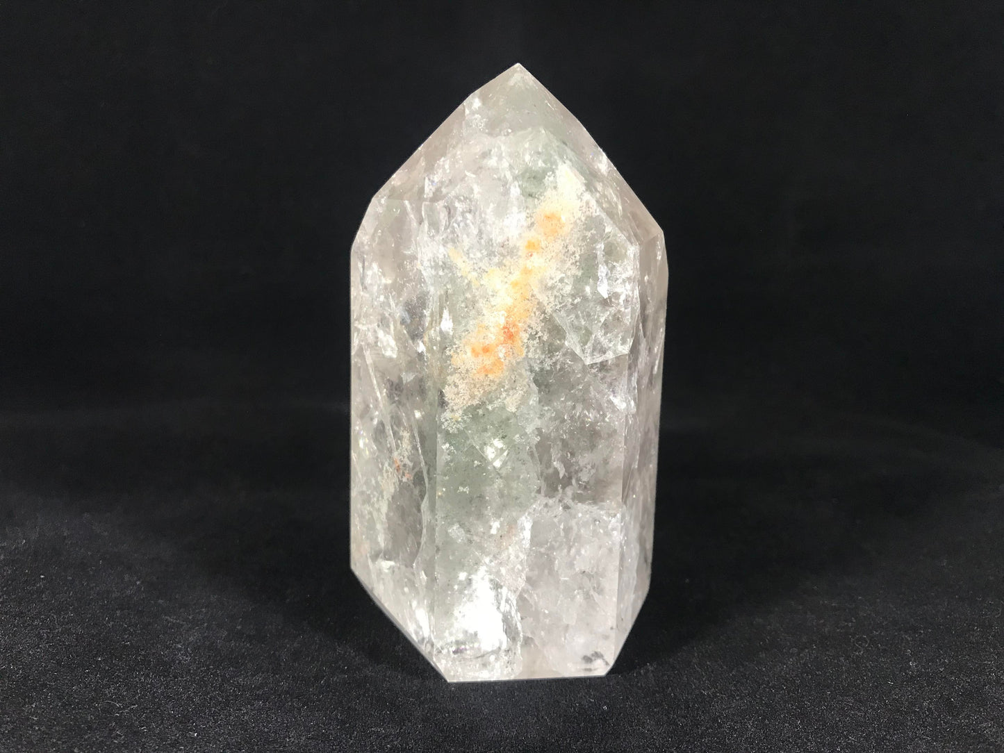 Fire & Ice Quartz Tower ~ Included ~ Large ~ Brazil