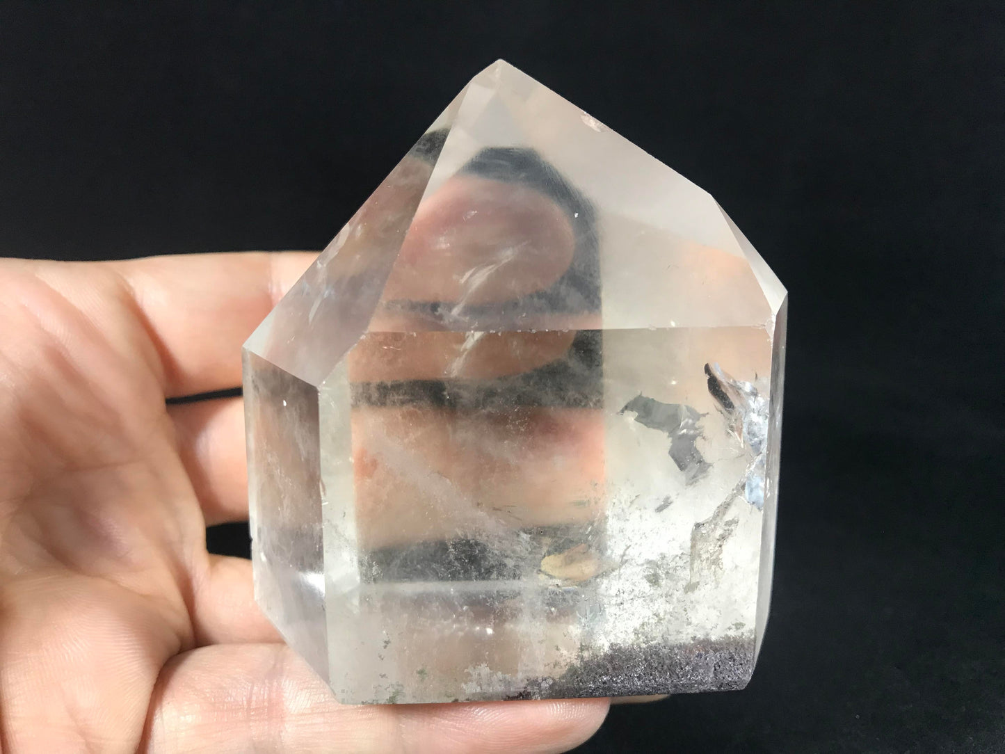 Quartz Crystal Tower with Chlorite ~ Brazil