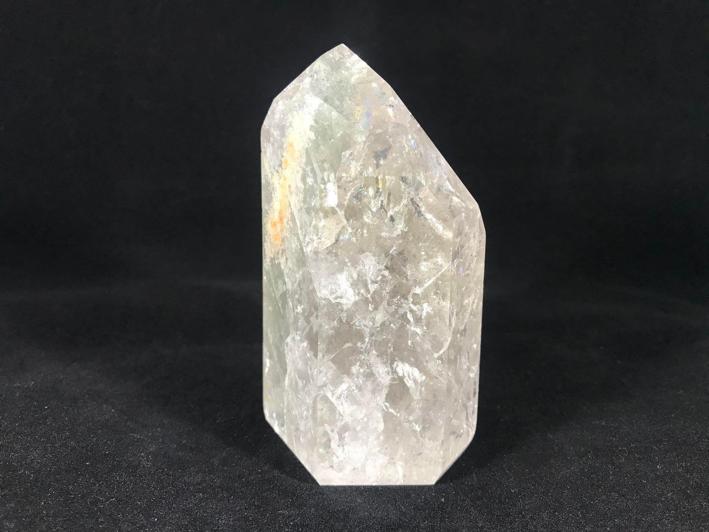 Fire & Ice Quartz Tower ~ Included ~ Large ~ Brazil