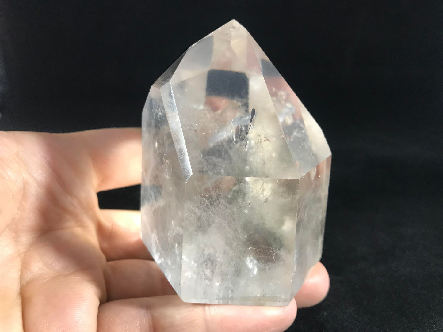 Quartz Crystal Tower with Chlorite ~ Brazil