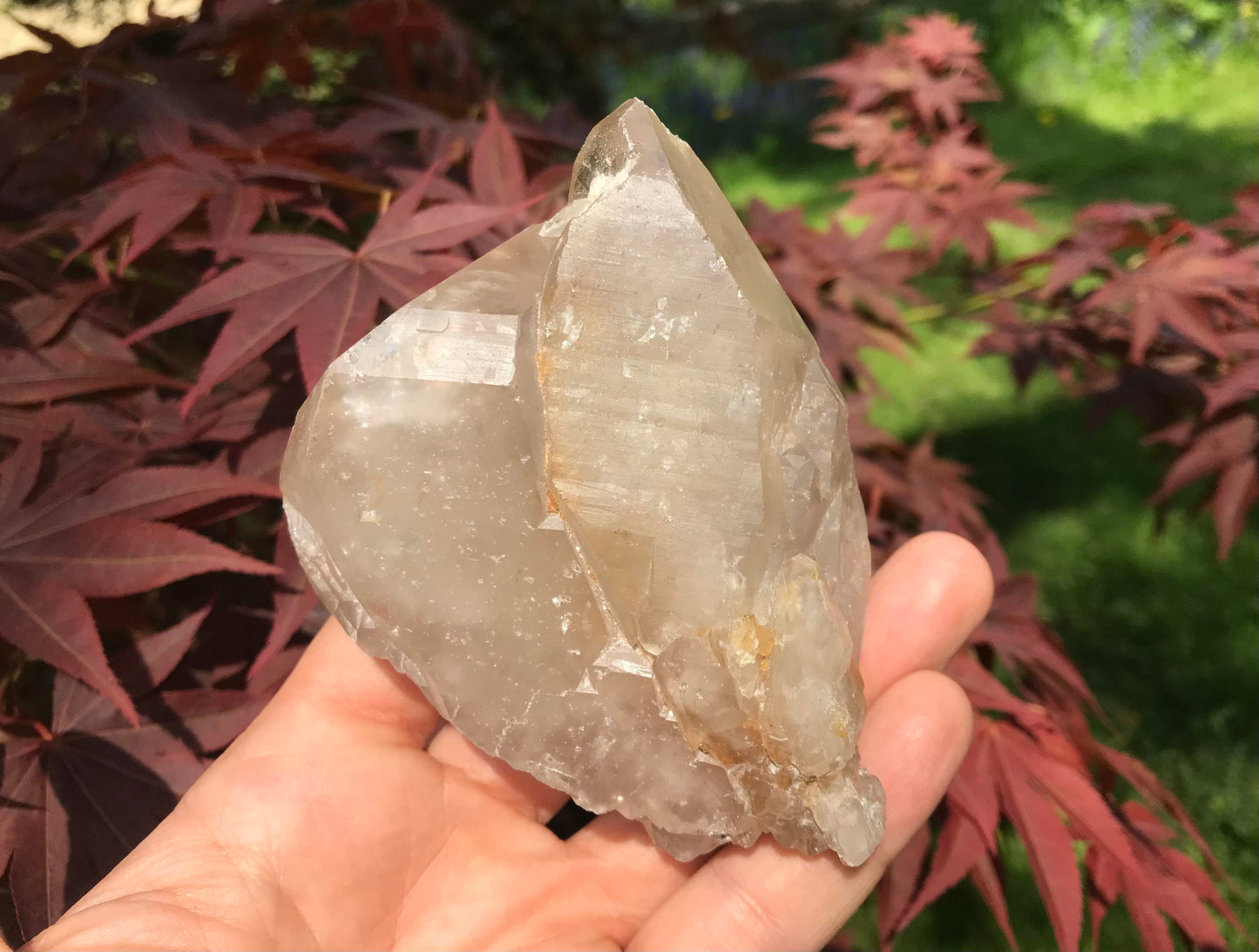 Smoky Quartz Twin Point Specimen
