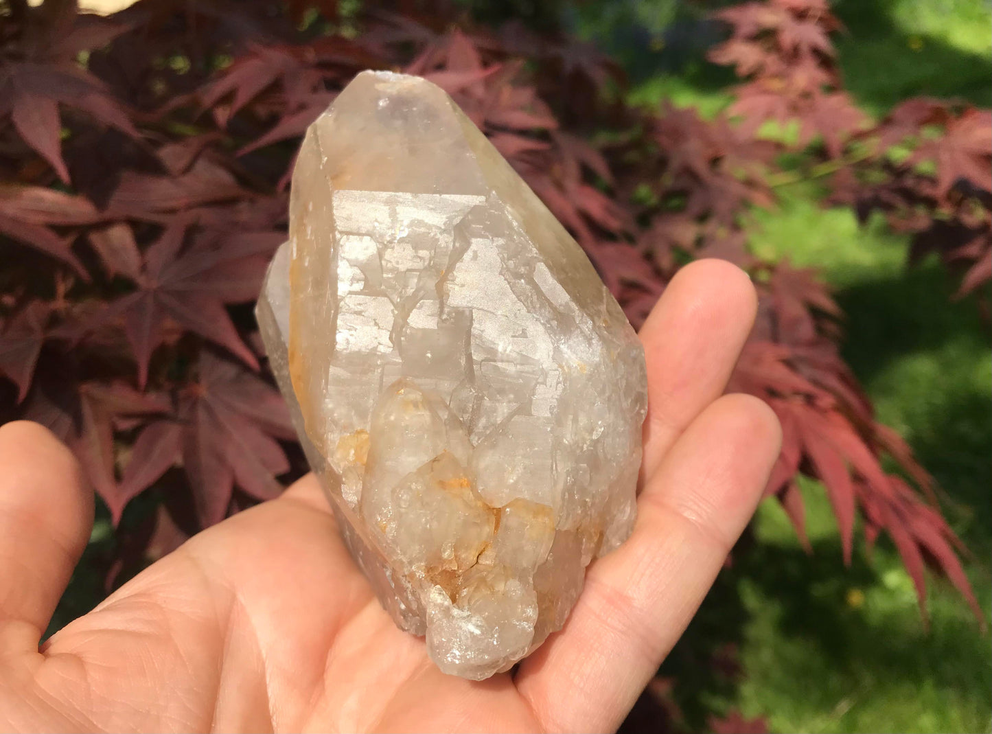 Smoky Quartz Twin Point Specimen