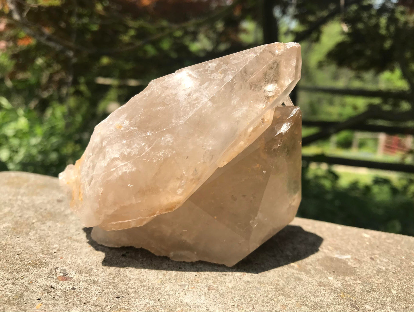 Smoky Quartz Twin Point Specimen