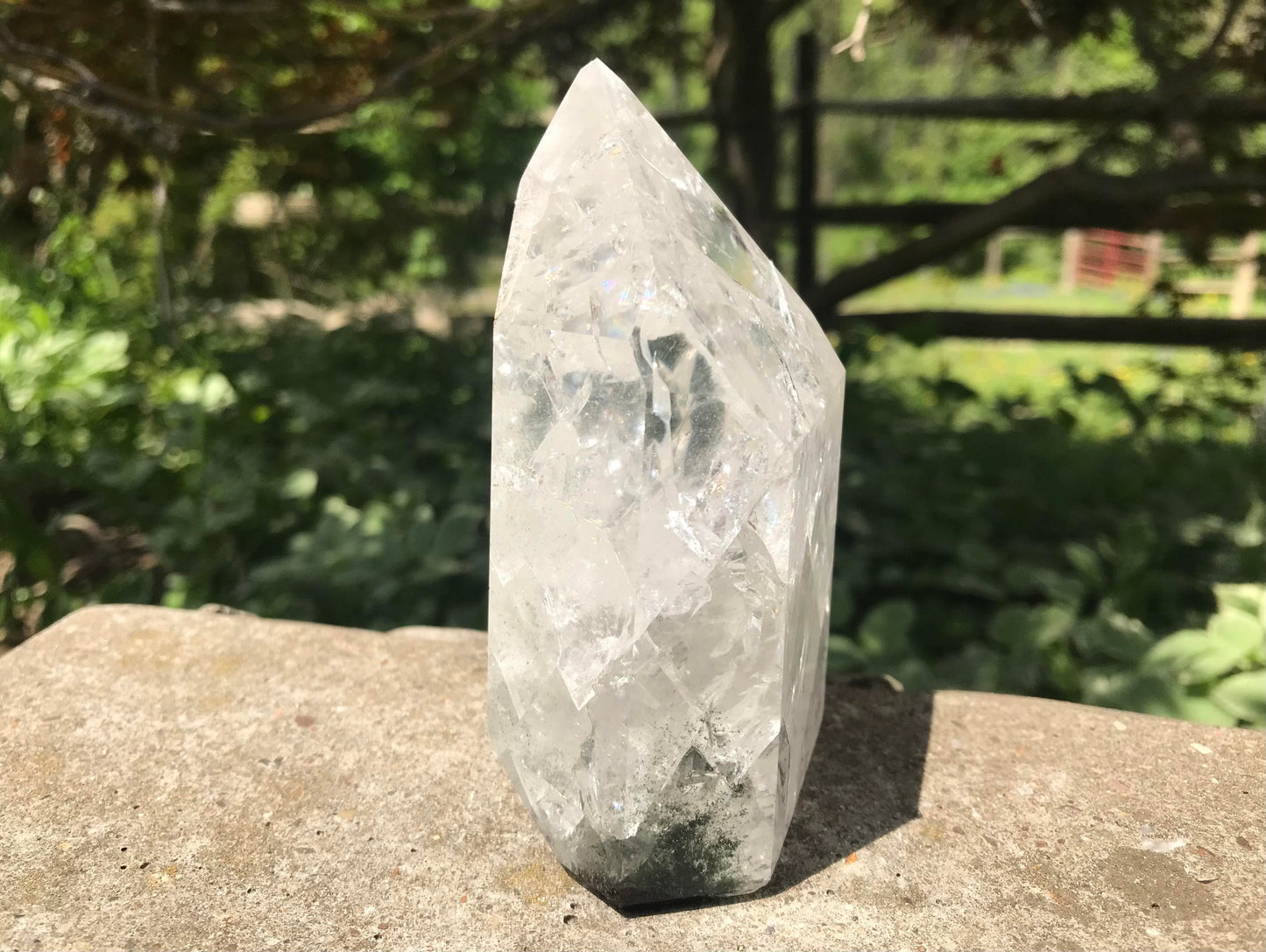 Fire & Ice Quartz Tower ~ Large