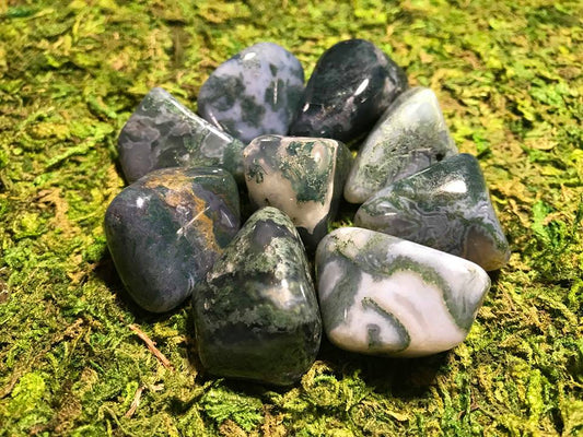 Moss Agate - Gem Realm 