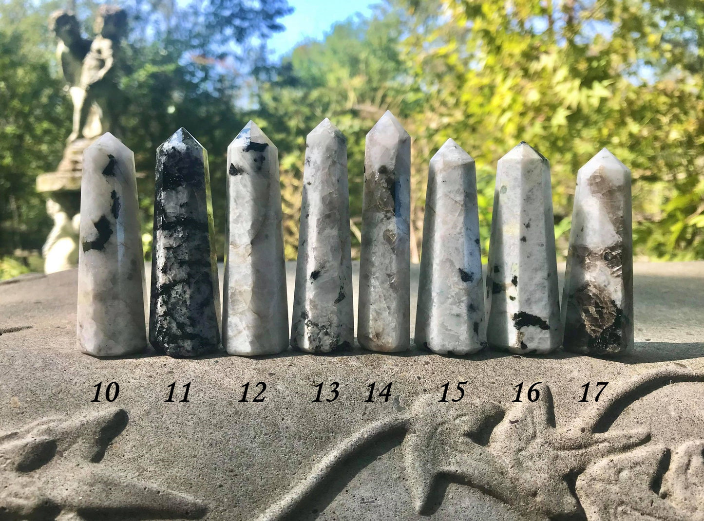 Rainbow Moonstone Towers - Gem Realm