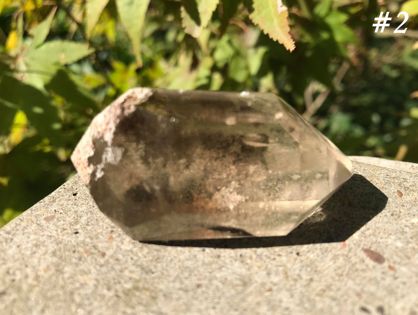 Garden Quartz Double-Terminated Freeform Points