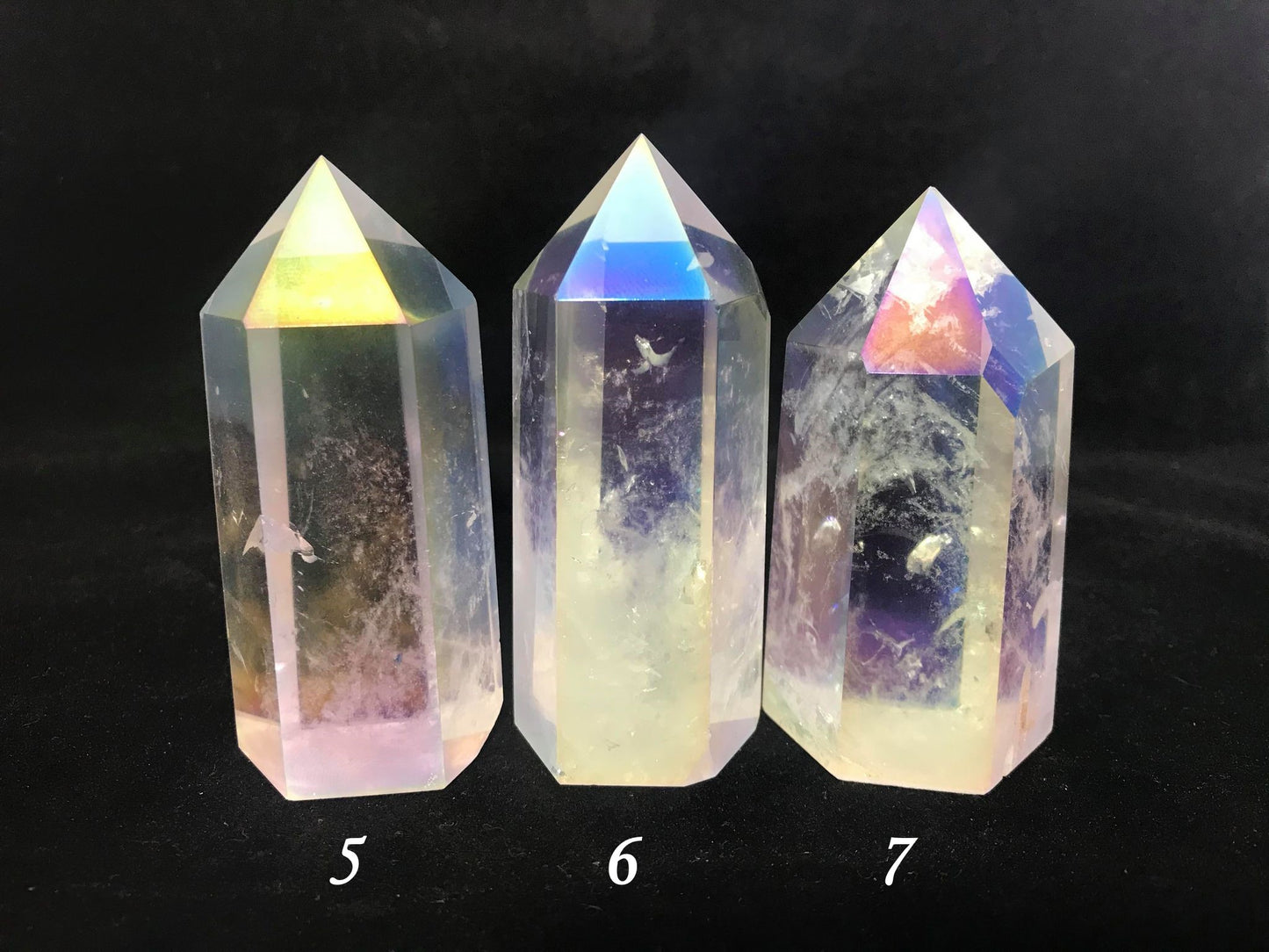 Angel Aura Quartz Towers ~ Medium ~ Large